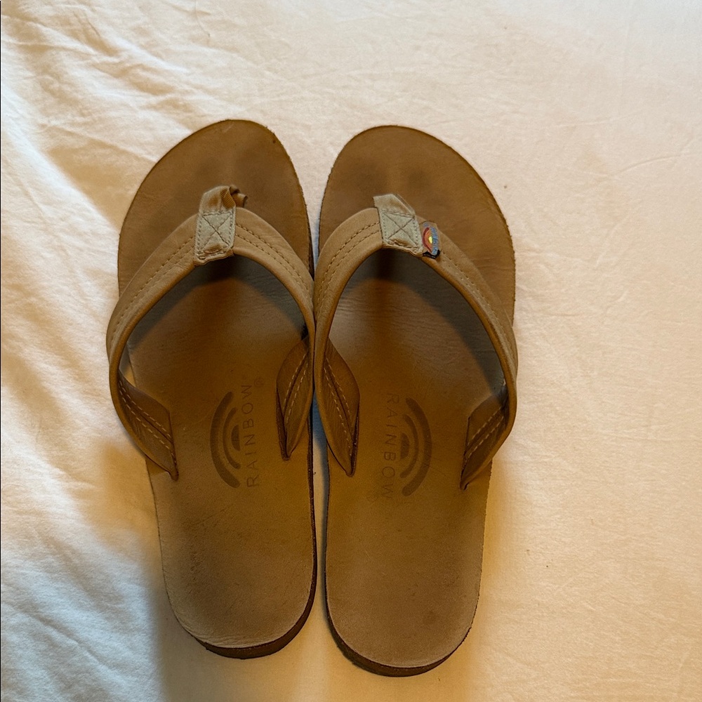Rainbow Classic Brown Sandals